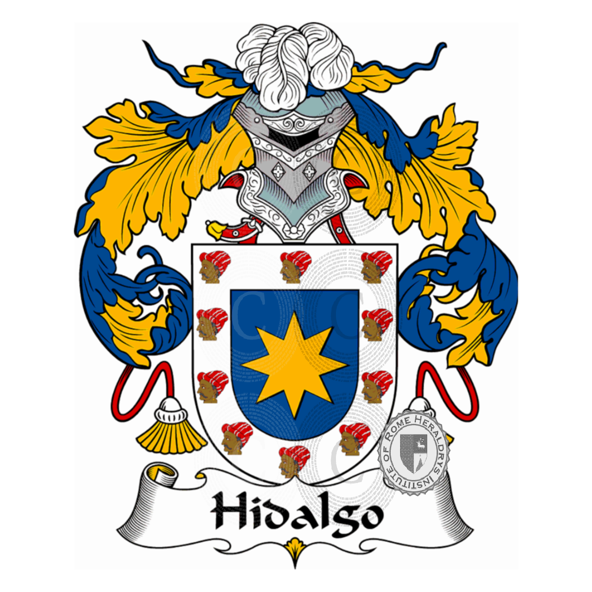 Escudo de la familiaHidalgo