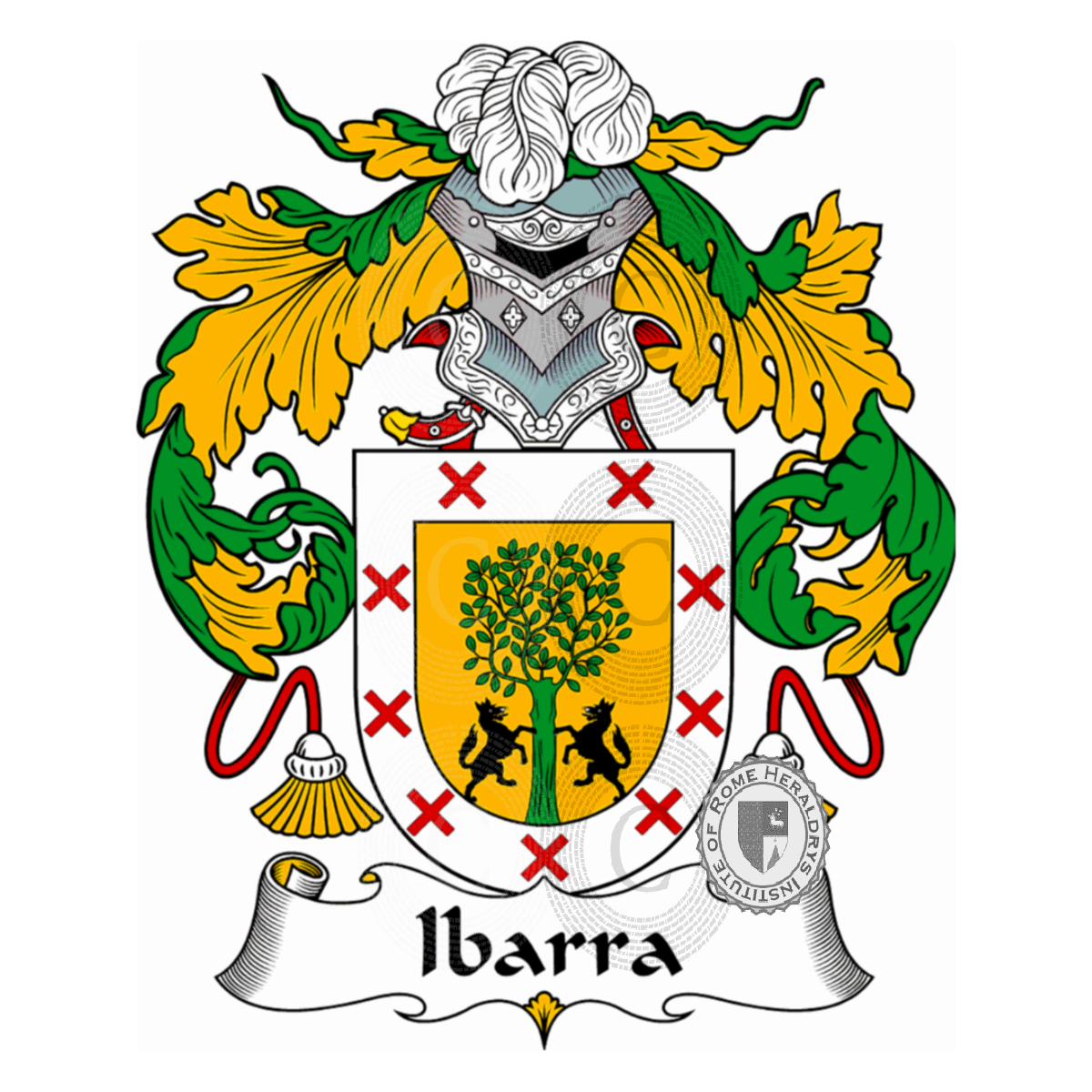 Coat of arms of familyIbarra