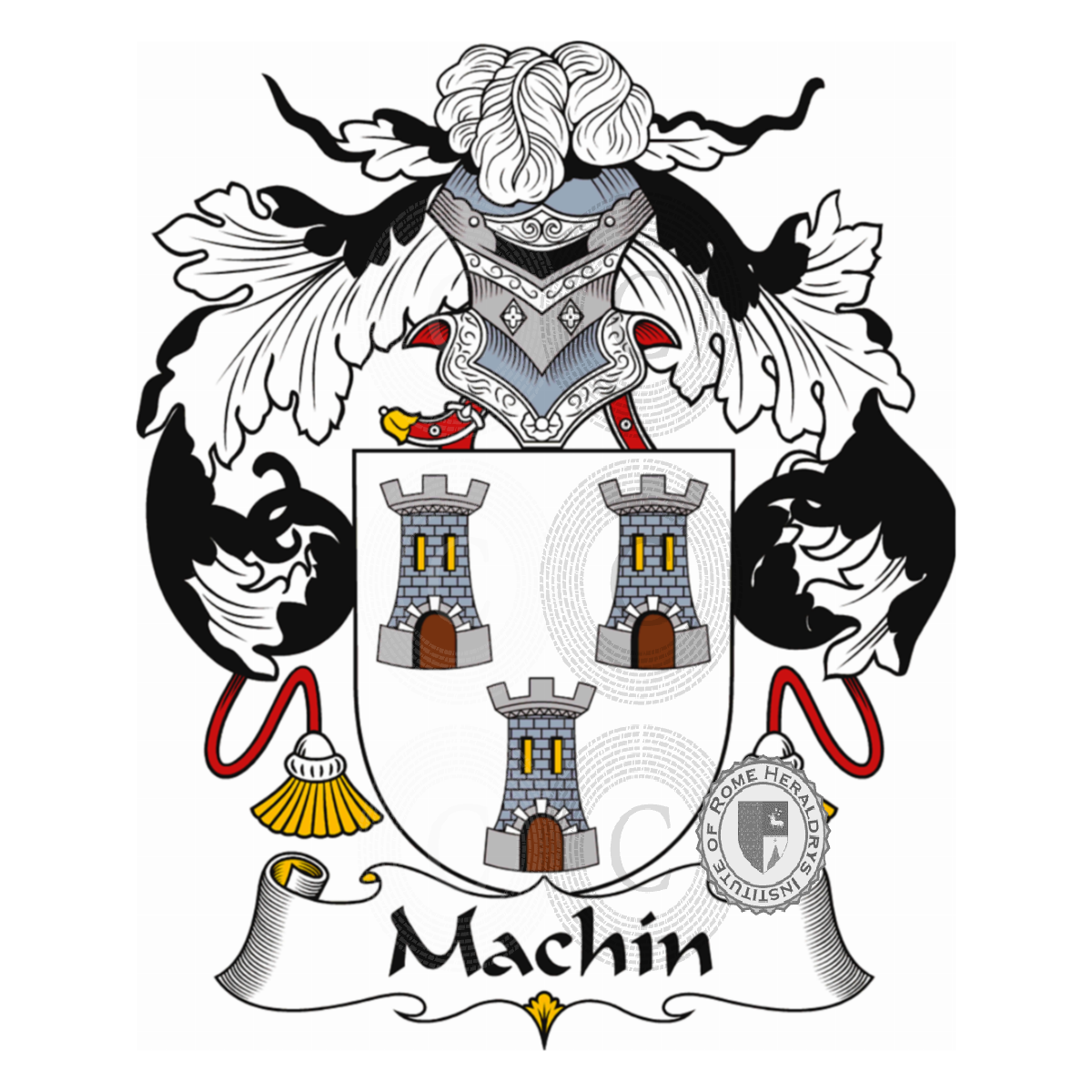 Escudo de la familiaMachín