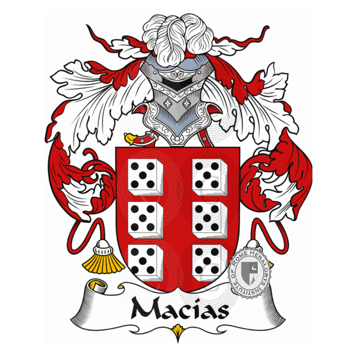 Coat of arms of familyMacías