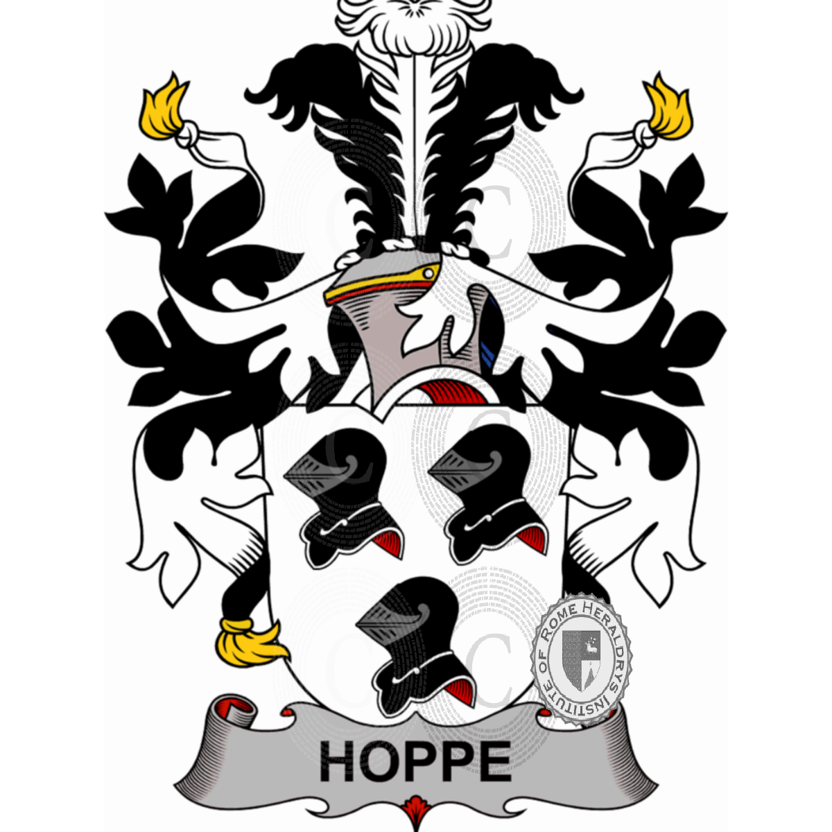 Coat of arms of familyHoppe