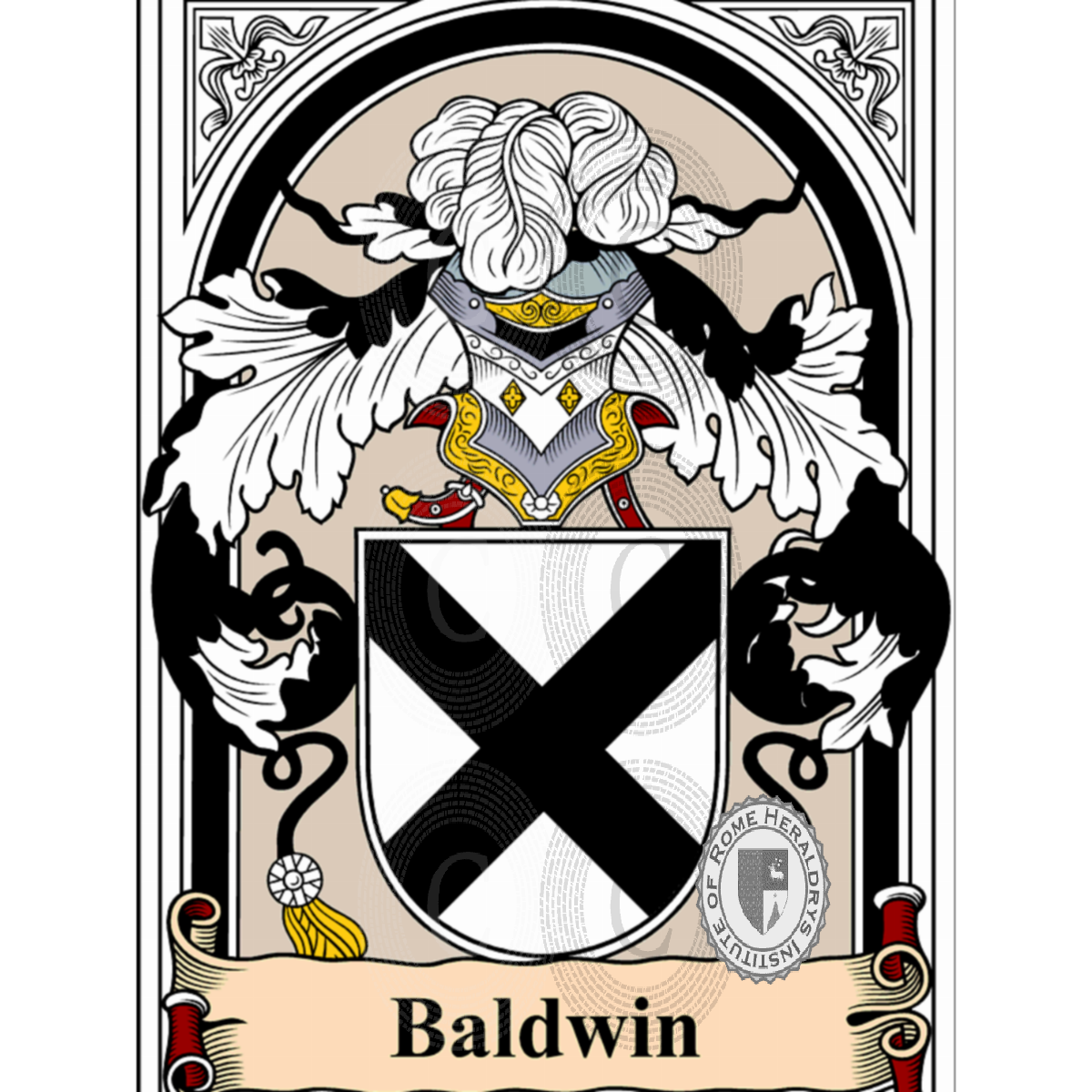 Escudo de la familiaBaldwin