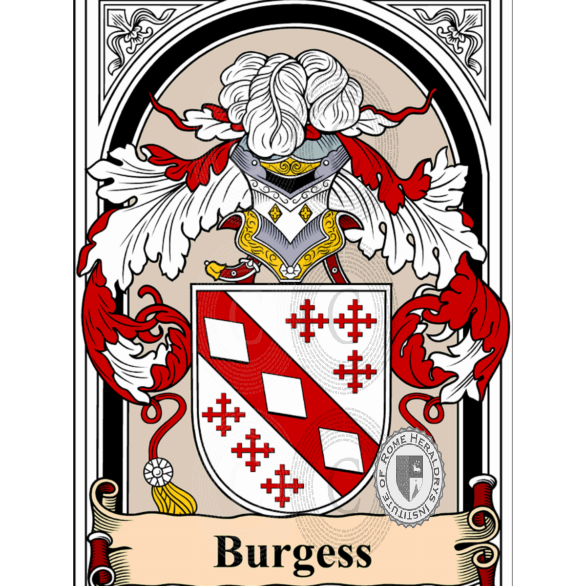 Wappen der FamilieBurgess