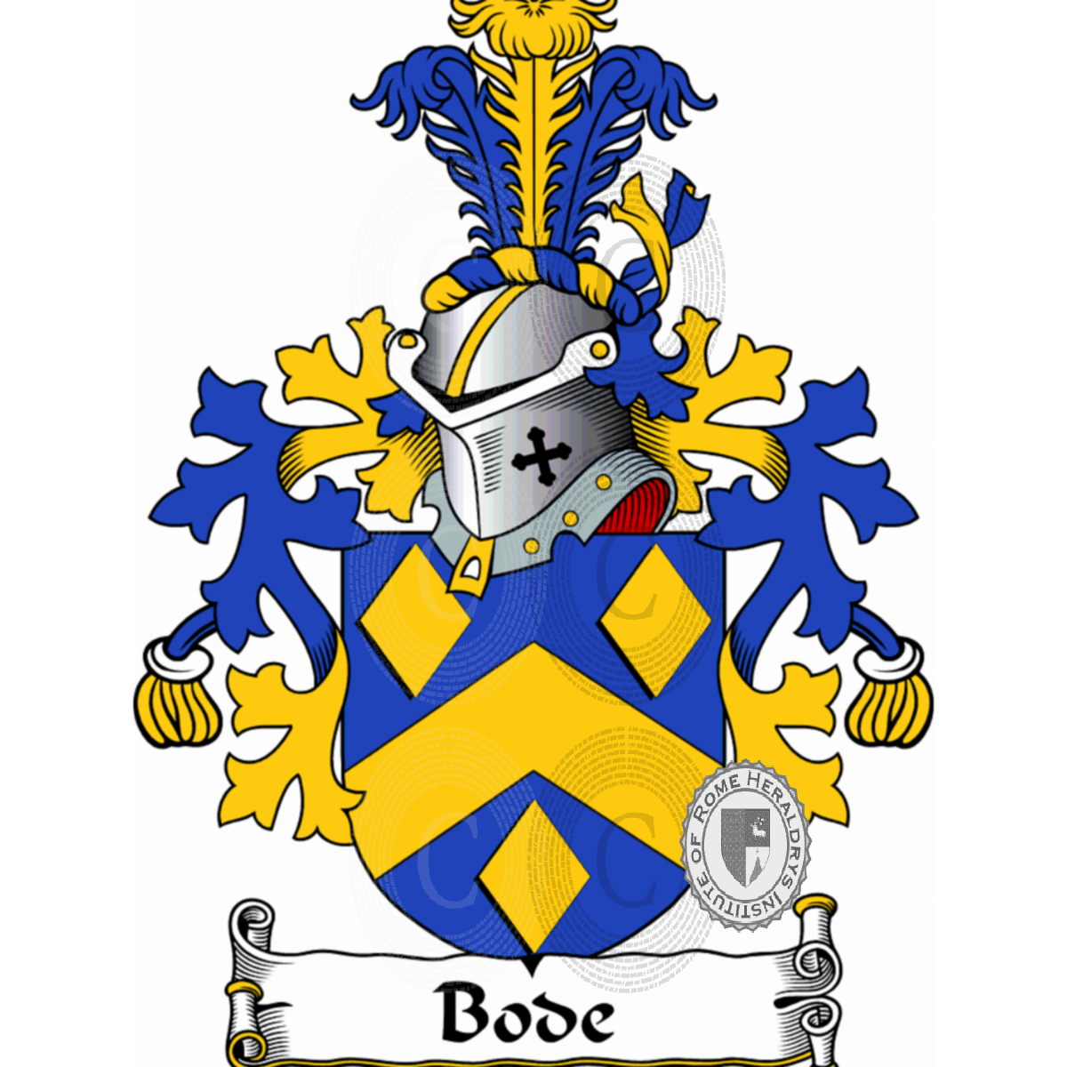 Coat of arms of familyBode