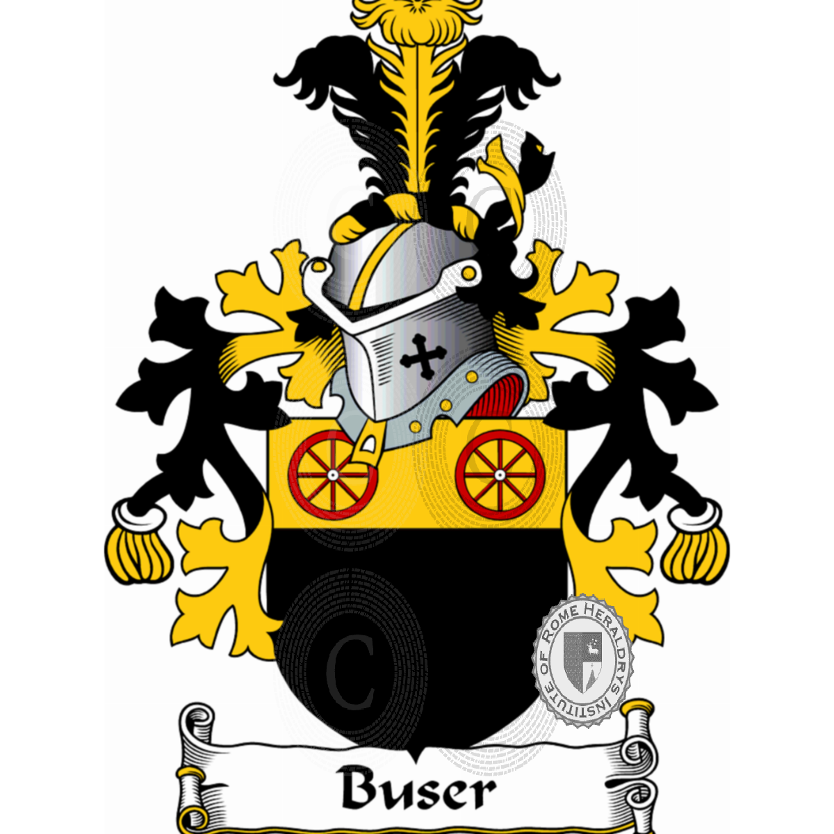 Escudo de la familiaBuser
