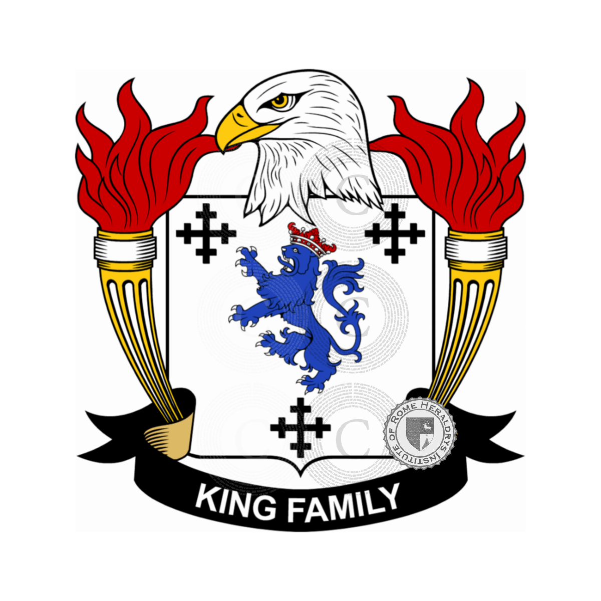 Coat of arms of familyKing