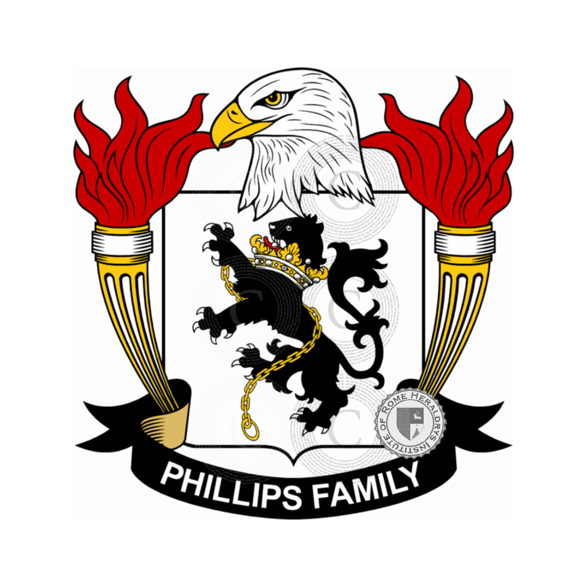 Escudo de la familiaPhillips, Philipps