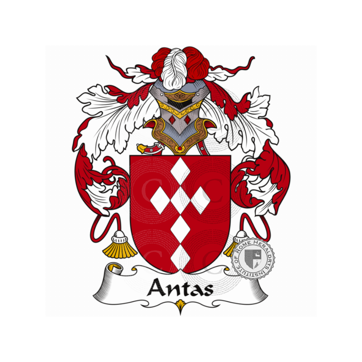 Coat of arms of familyAntas