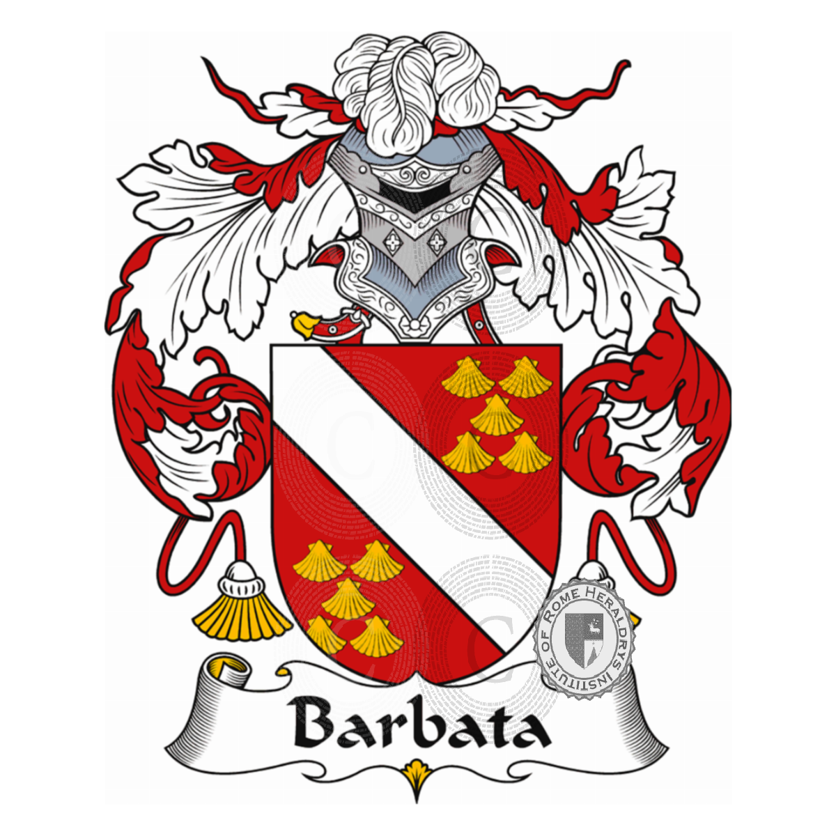 Coat of arms of familyBarbata