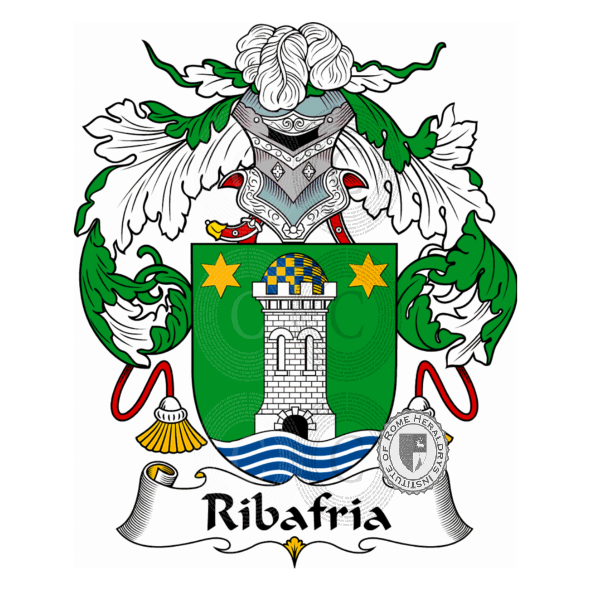 Coat of arms of familyRibafria
