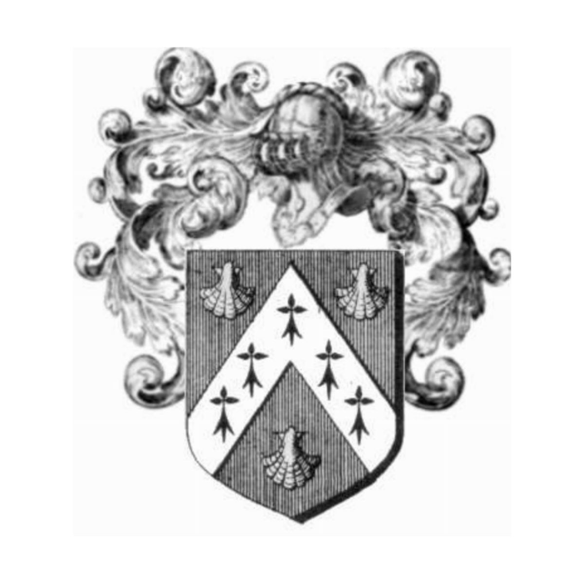 Coat of arms of familyDieu