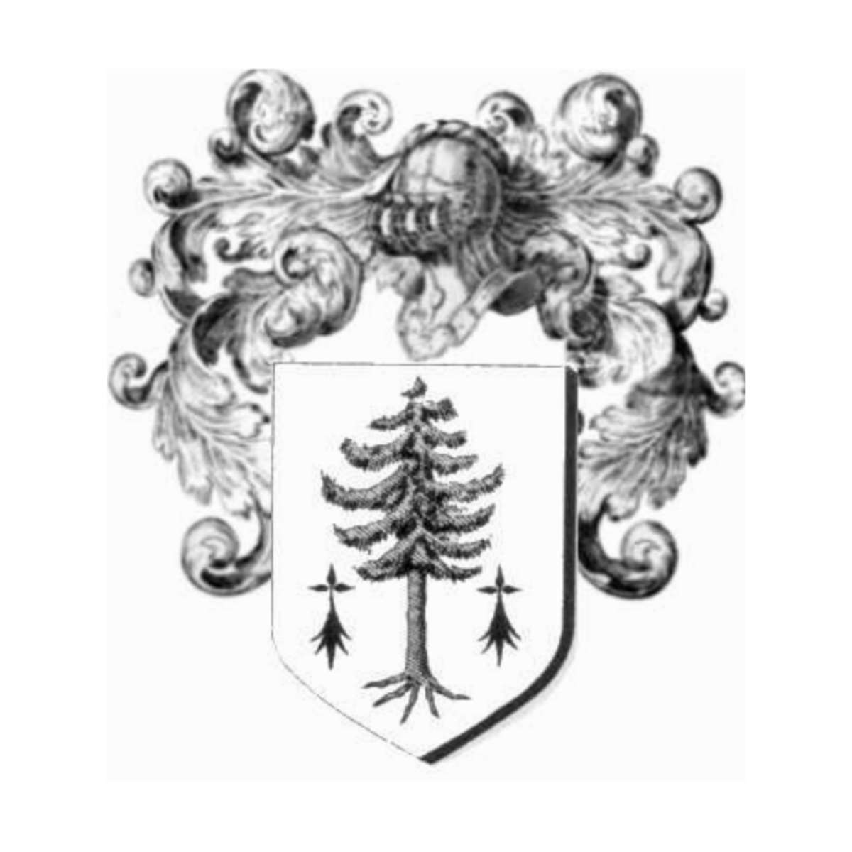 Coat of arms of familyGuesdon