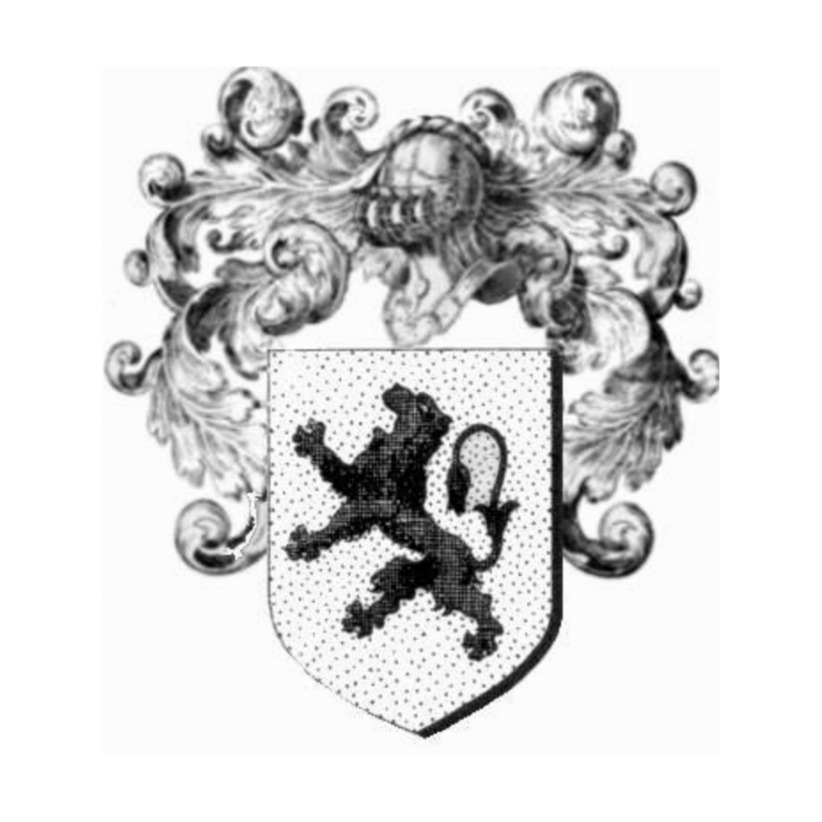 Coat of arms of familyLeon de Treverret