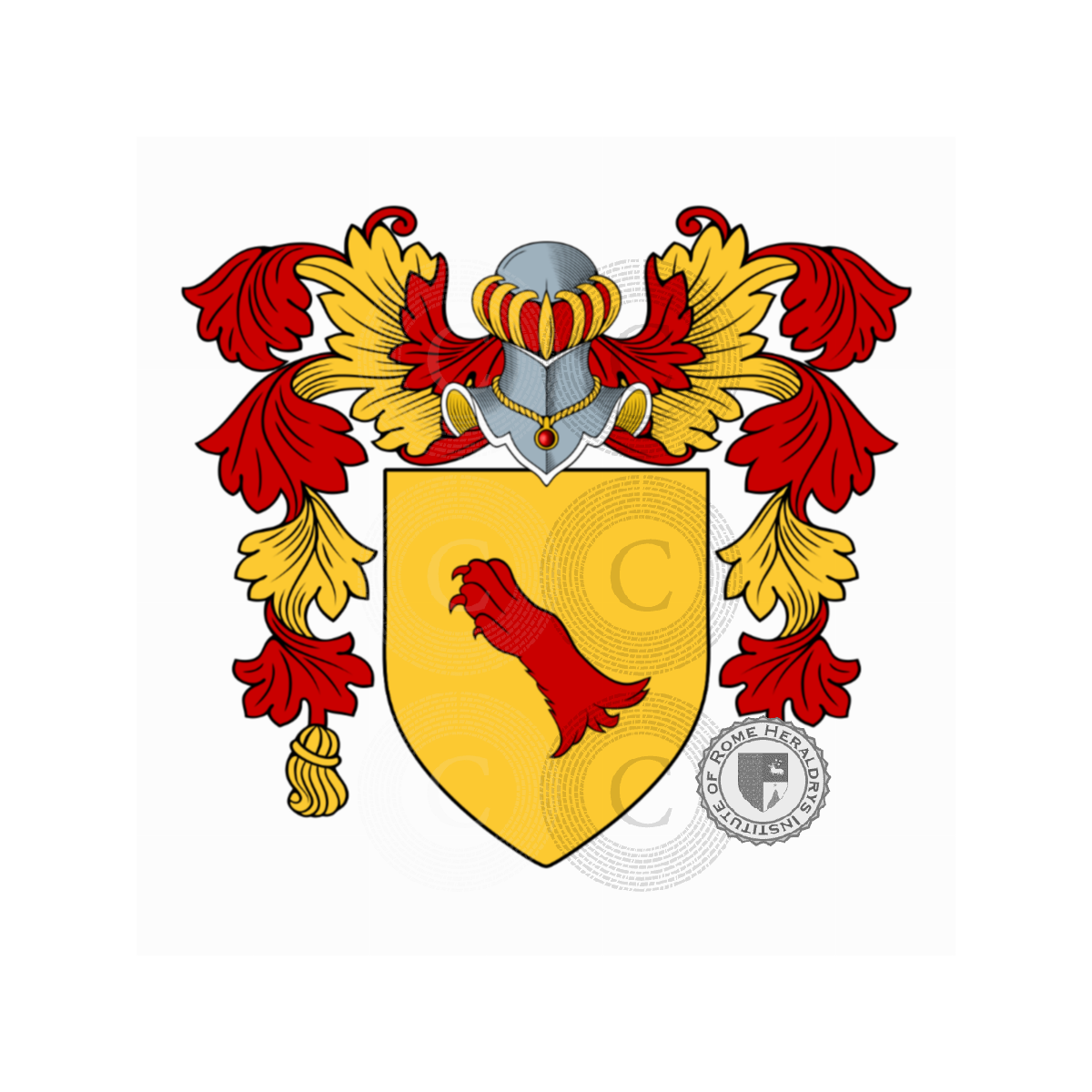 Coat of arms of familydel Sera, del Sera,del Sera Fiaschi