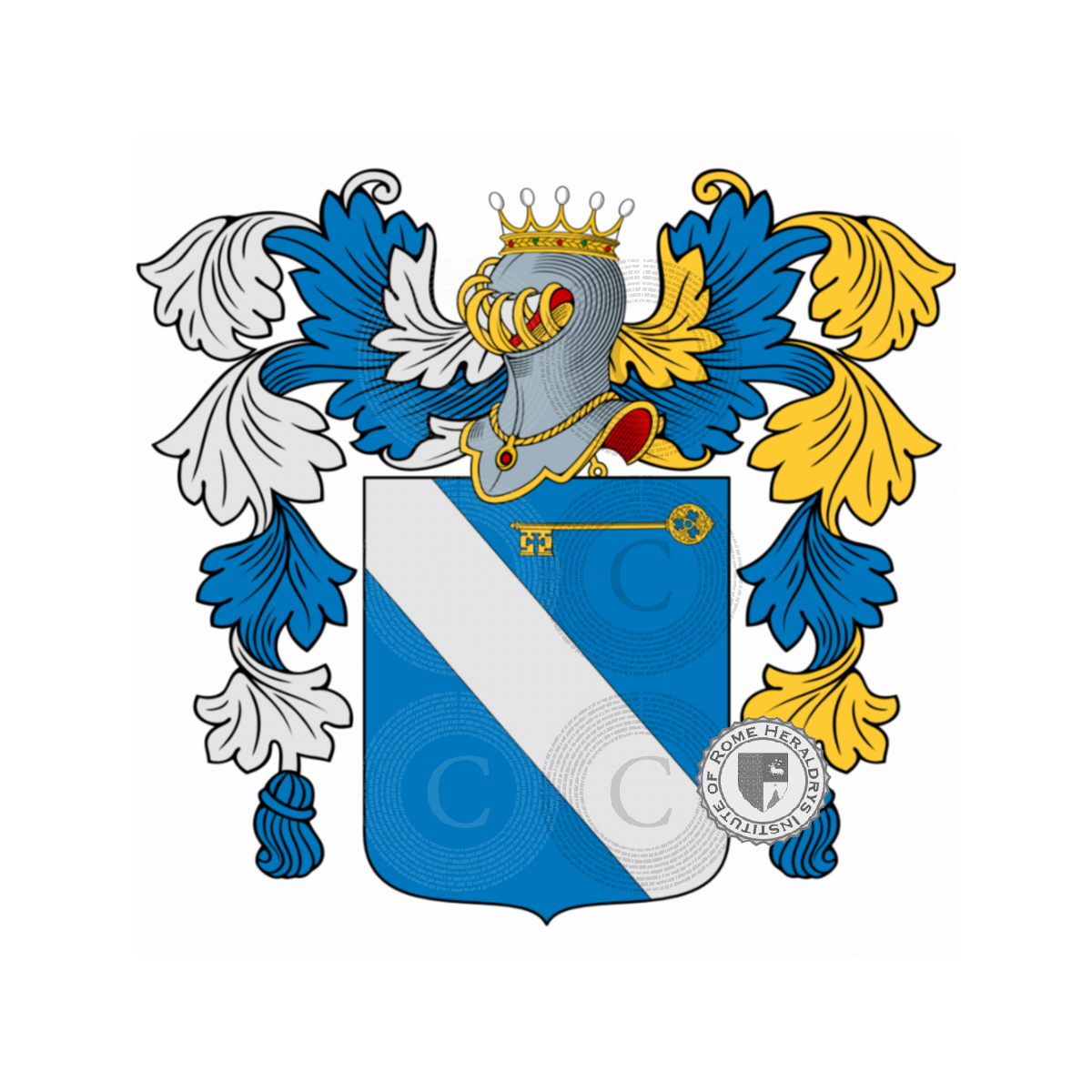 Escudo de la familiaGori, Gori del Nicchio,Gori della Ferza,Gori delle Ruote,Gori Manetti,Gori Merosi,Gori Pannilini