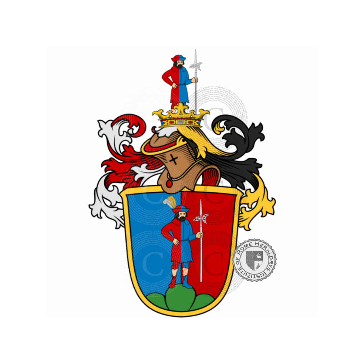 Coat of arms of familyLaucker, Laucker