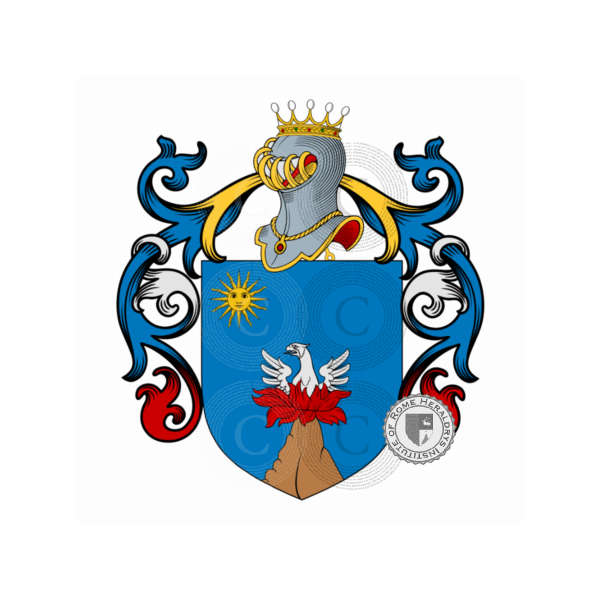 Escudo de la familiaLodi, de Lodis,Lande