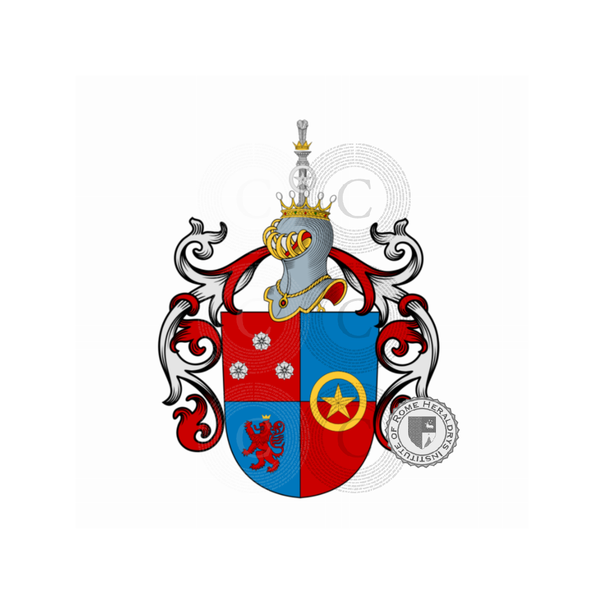 Coat of arms of familyBrocke, vam Brocke,von dem Brocke
