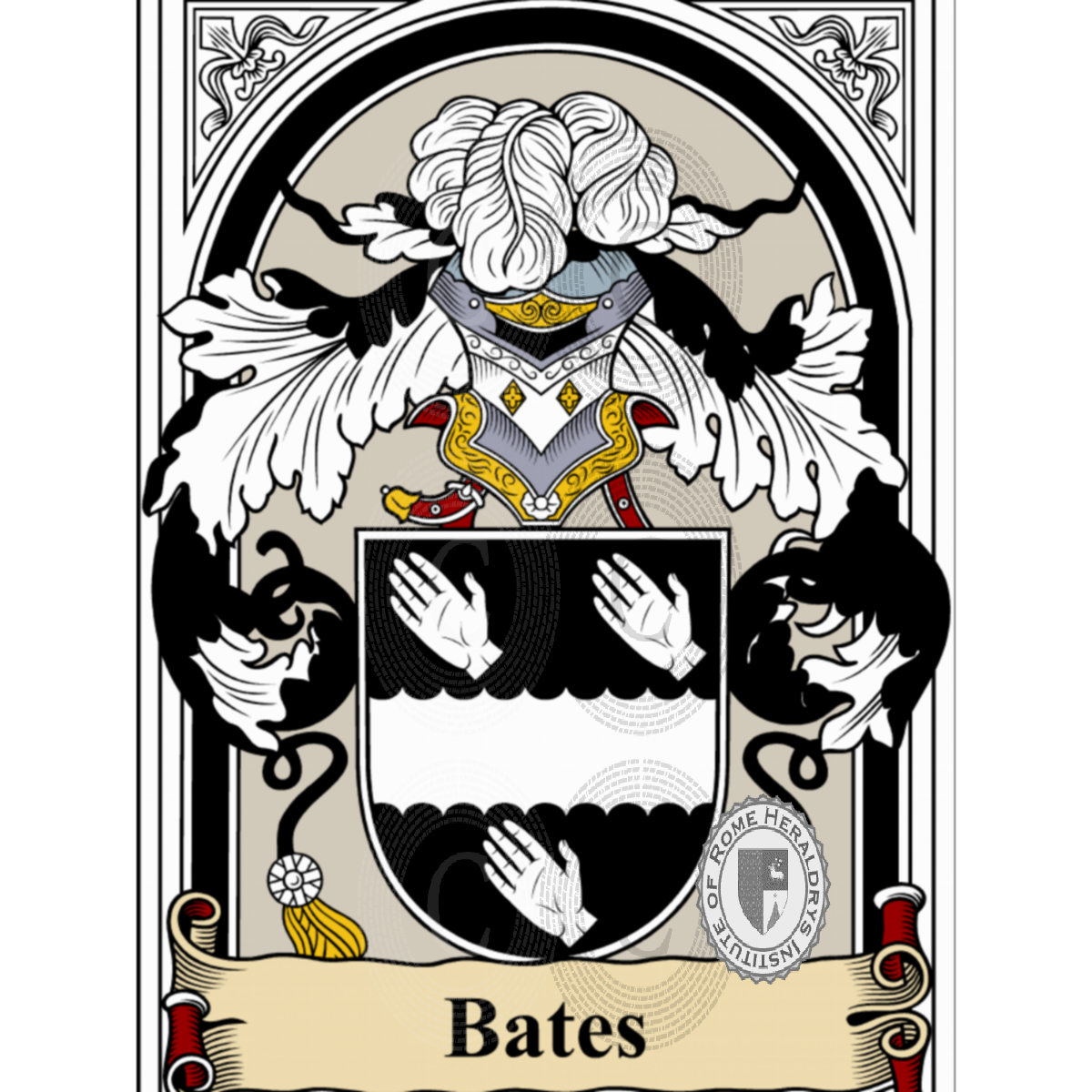Coat of arms of familyBates