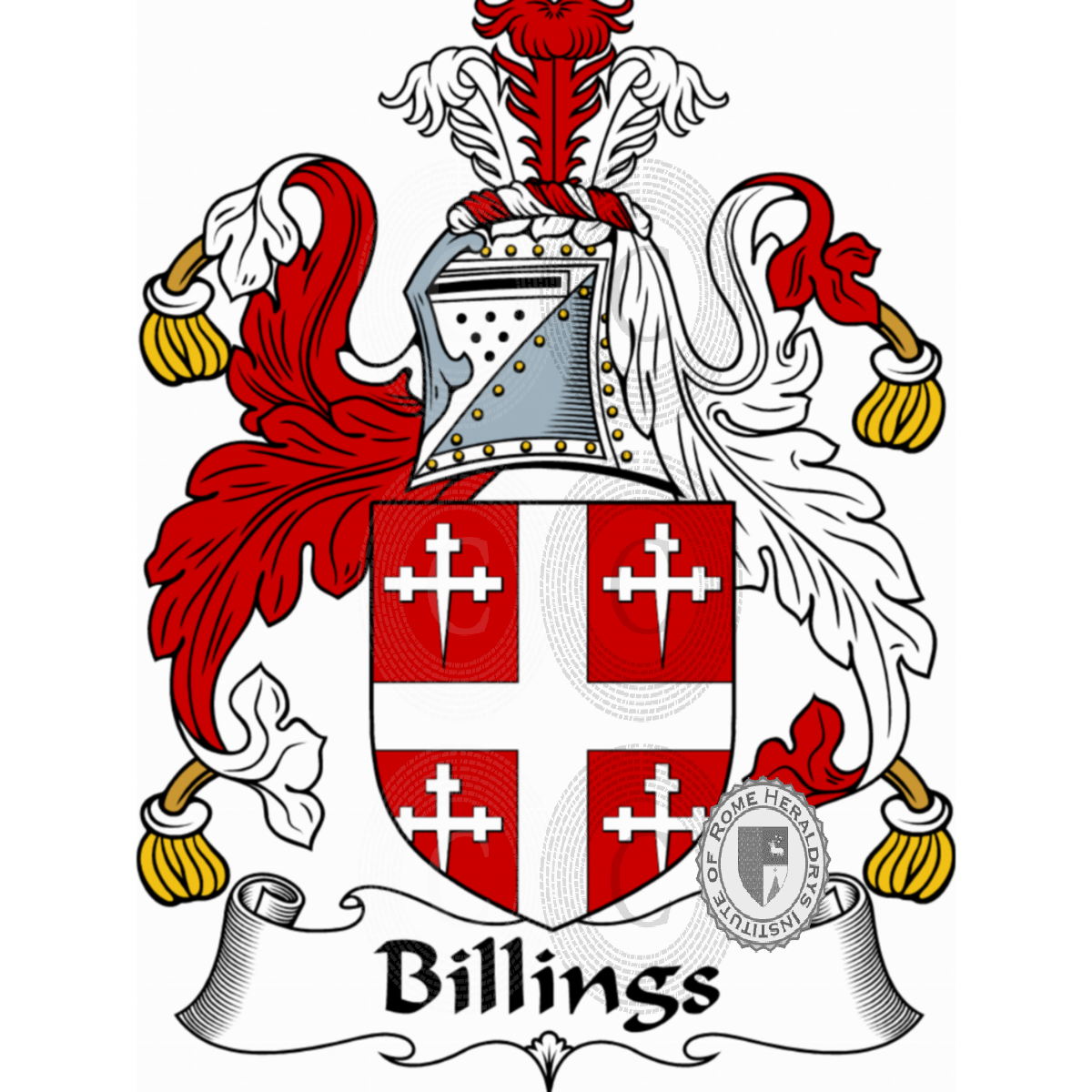 Escudo de la familiaBillings