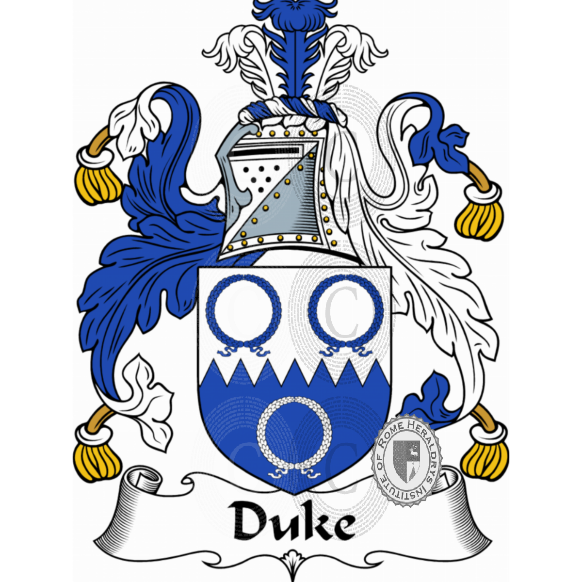 Duke Family Heraldry Genealogy Coat Of Arms Duke