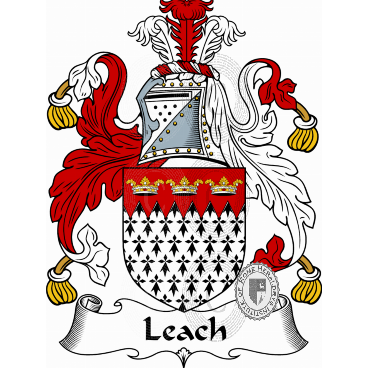Coat of arms of familyLeach