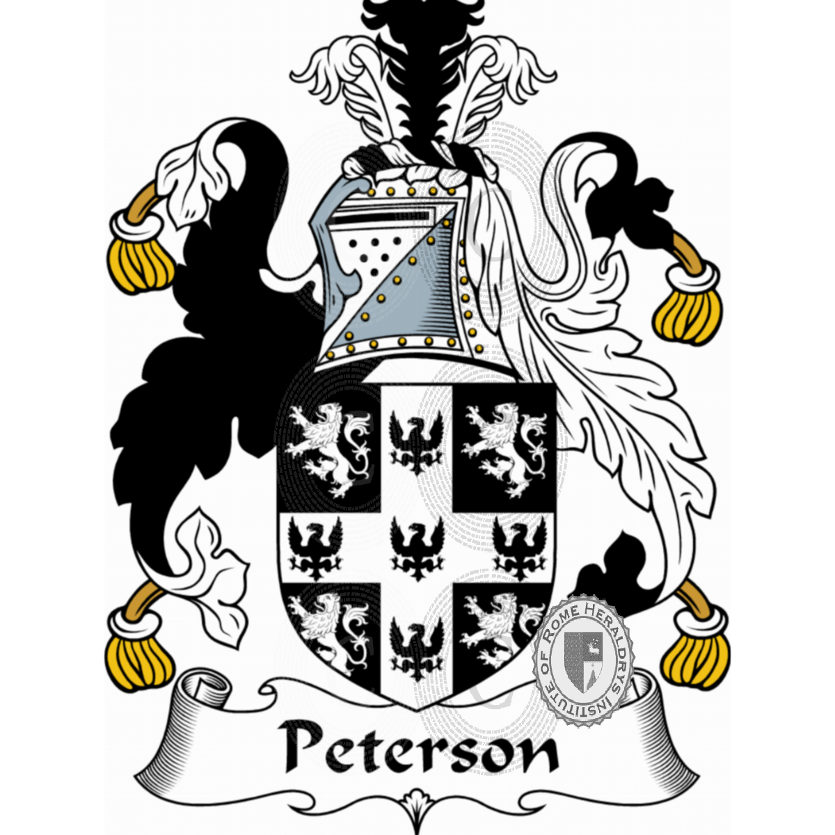 Wappen der FamiliePeterson