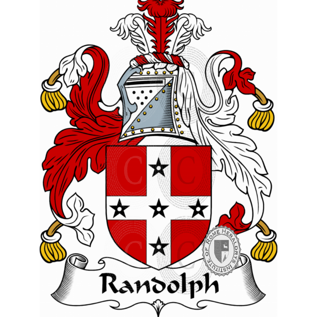 Coat of arms of familyRandolph