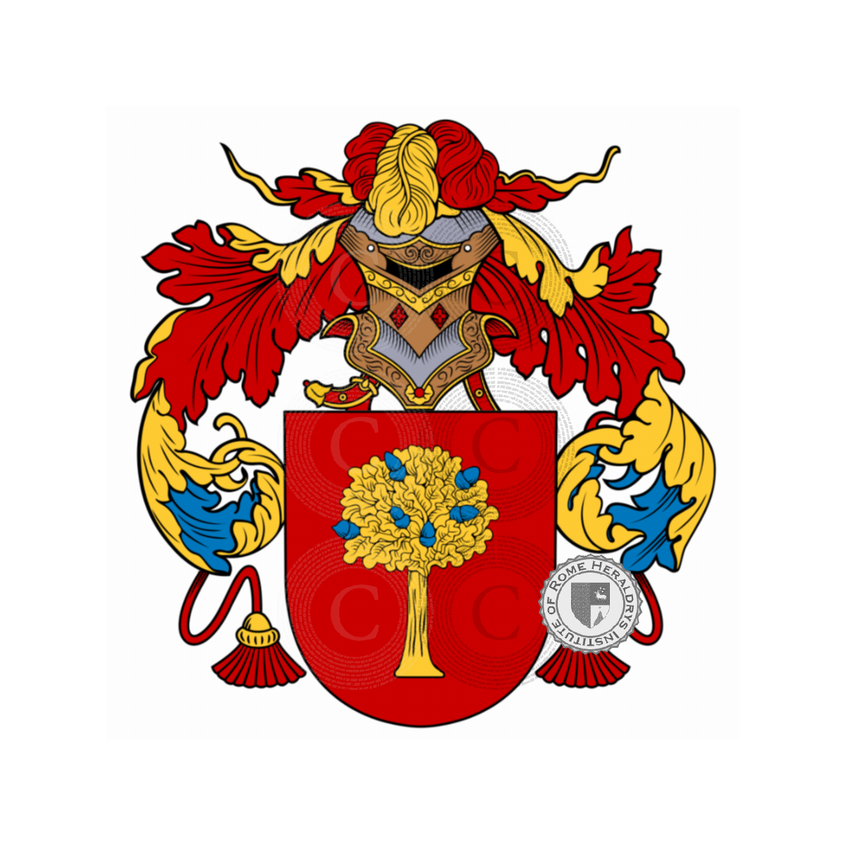 Escudo de la familiaCàsula