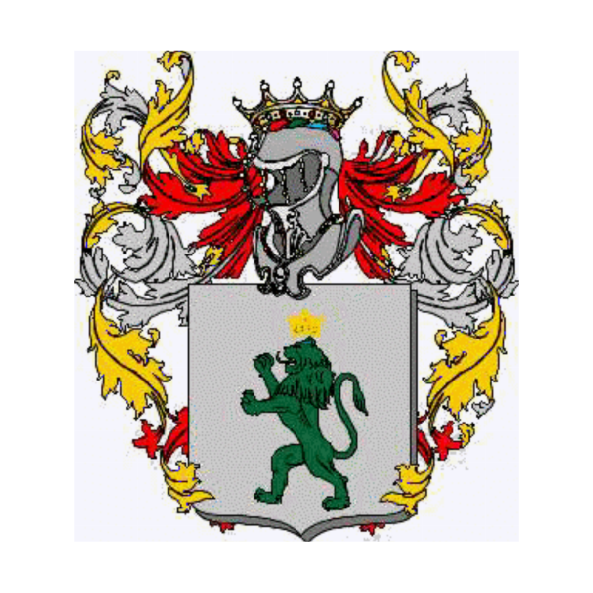 Coat of arms of familyQueralt y Fernandez