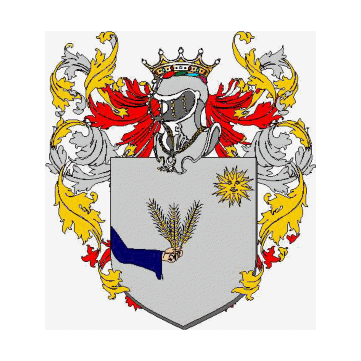 Wappen der FamilieSeccamani Mazzoli