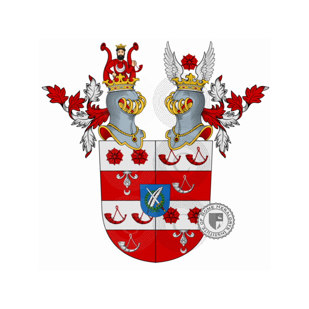 Wappen der FamilieGold, Gold von Lampoding,Gold von Lampoding und Senftenegg