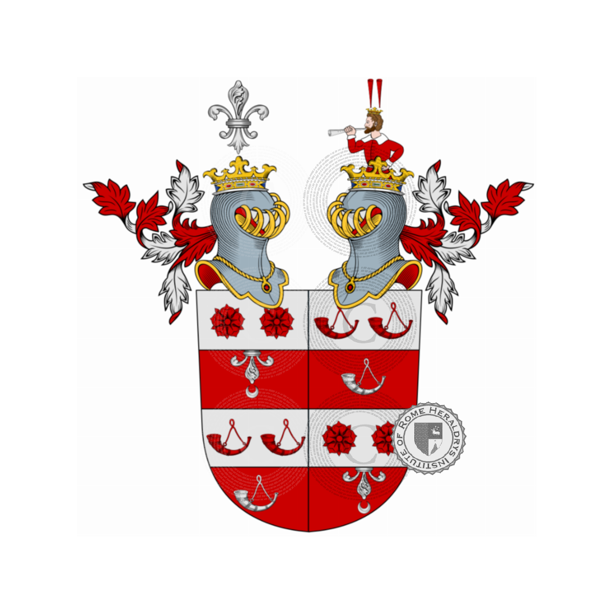 Coat of arms of familyGold von Lampoding und Senftenegg, Gold von Lampoding,Gold von Lampoding und Senftenegg