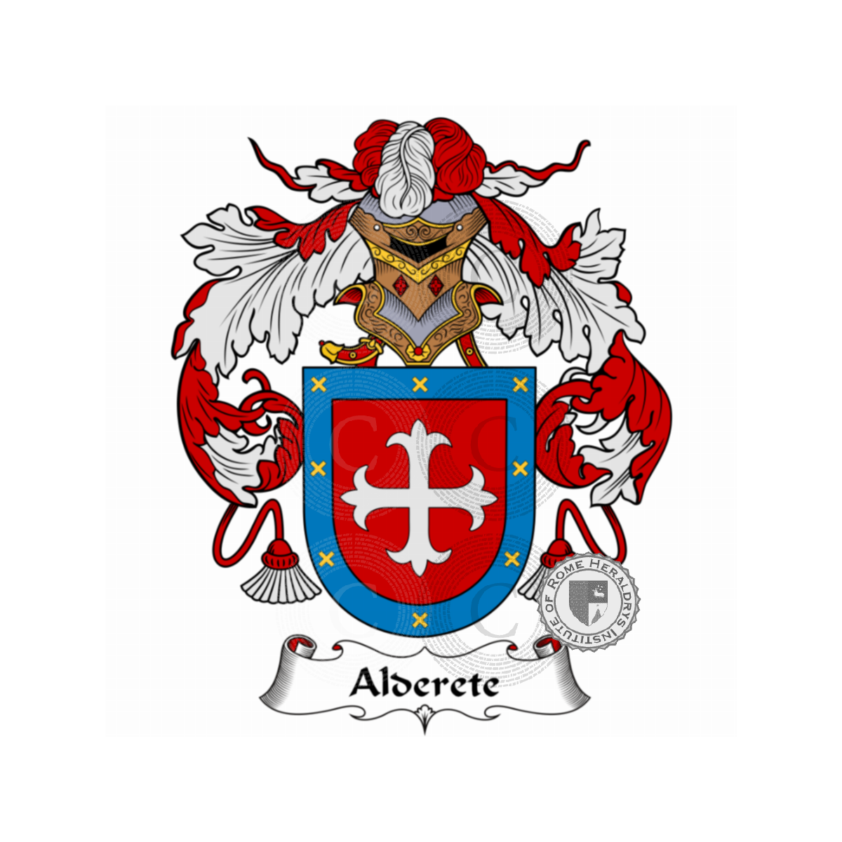 Coat of arms of familyAlderete