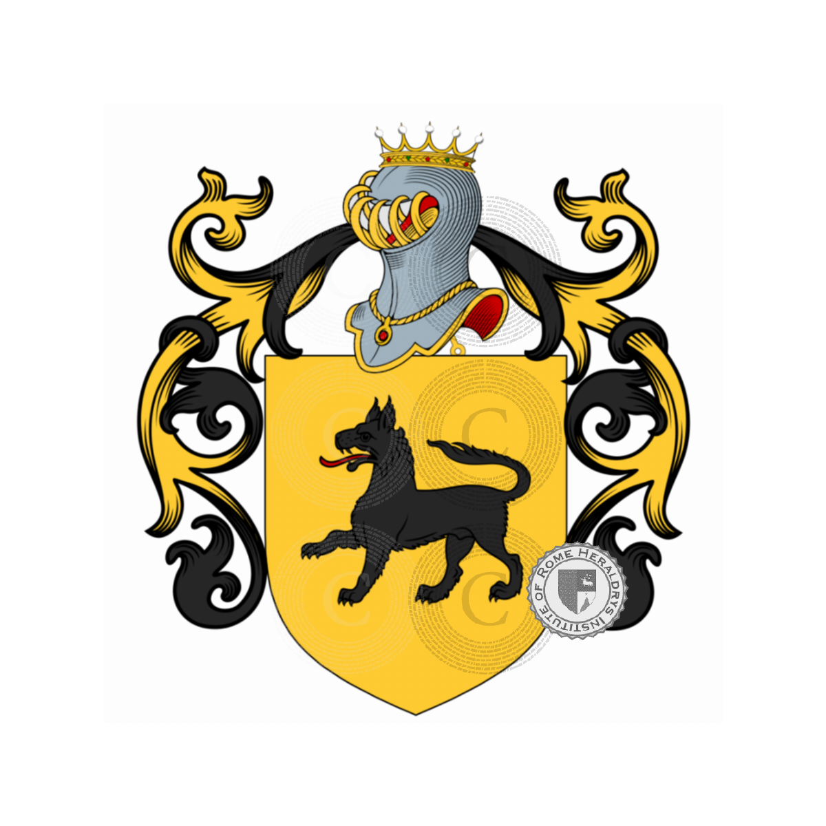 Coat of arms of familyLuparelli, Luparello