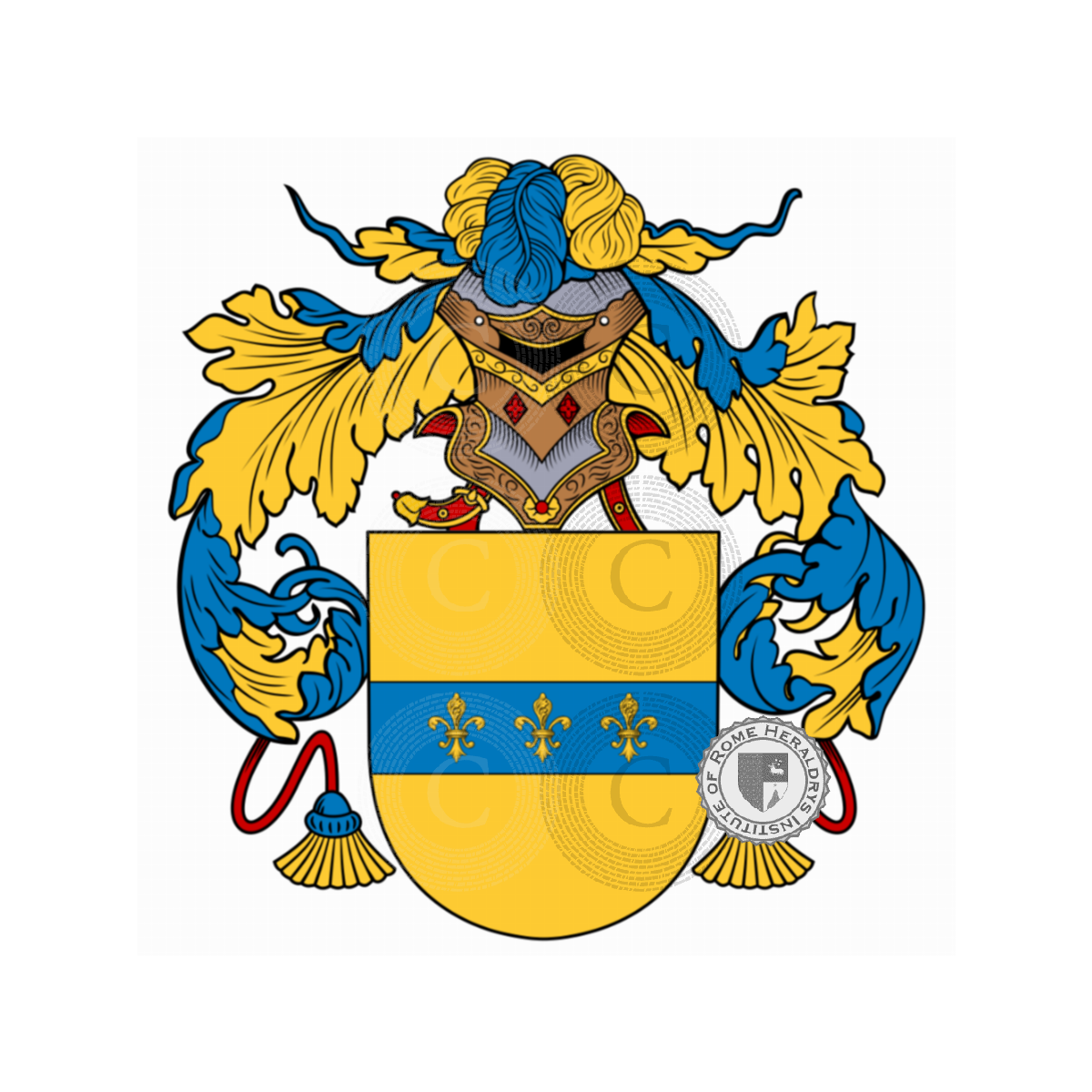 Coat of arms of familyValerio, Valeri,Valerio,Valier