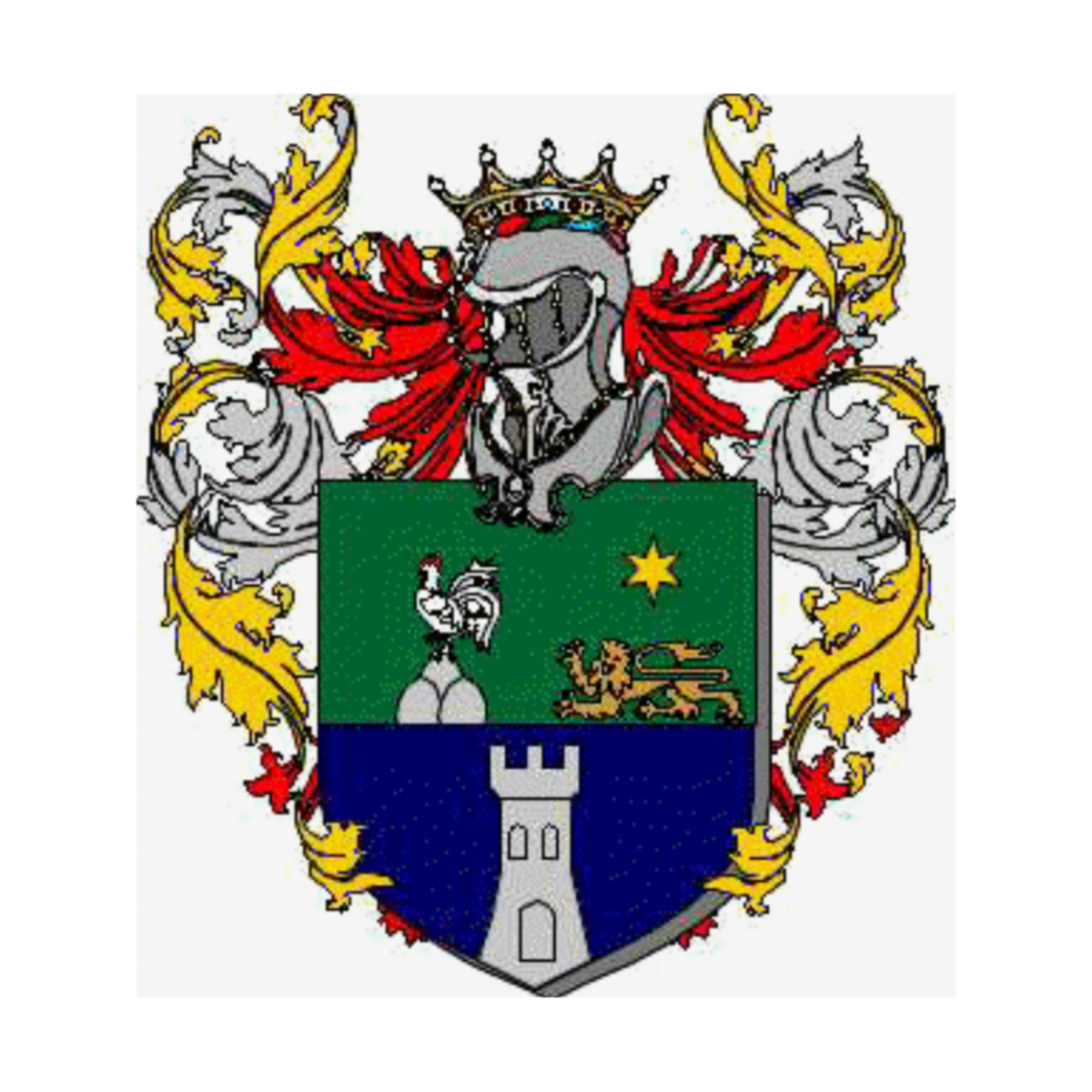 Wappen der Familie, de Fraja,Fraia Fraiapane,Fraia Frangipane