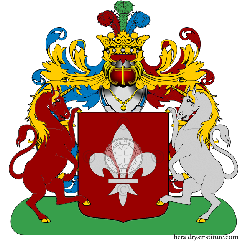 Coat of arms of family Avasto