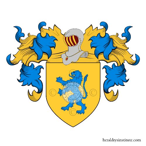 Coat of arms of family Lamiera