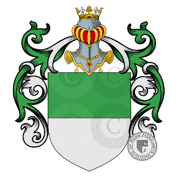 Coat of arms of family Abatecola