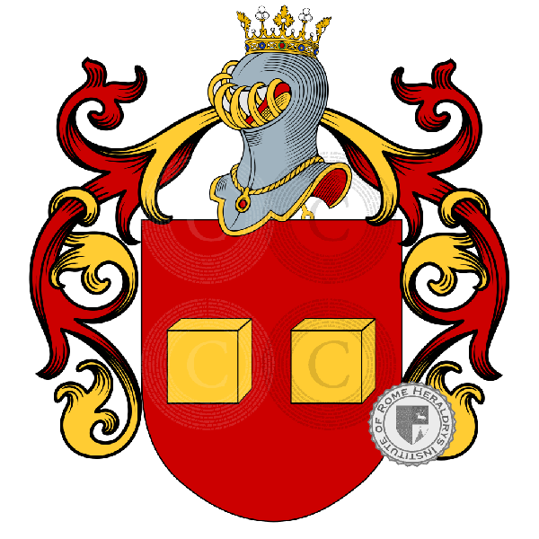 Coat of arms of family Secci