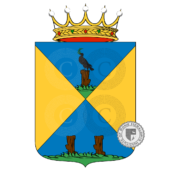 Coat of arms of family Romagnola