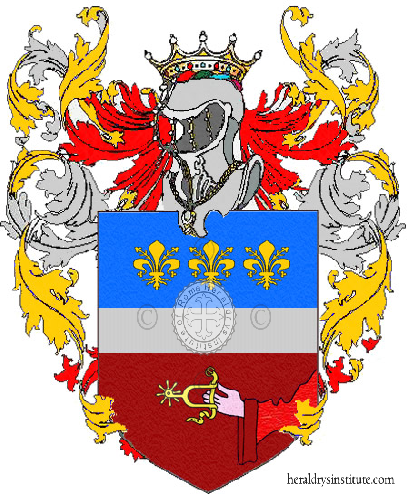 Coat of arms of family Marroni