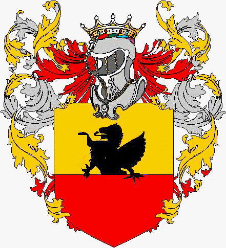Coat of arms of family Biondi Morra