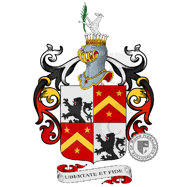 Coat of arms of family Dalla Ricca