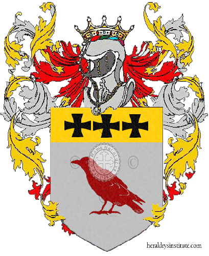 Coat of arms of family Pinsone