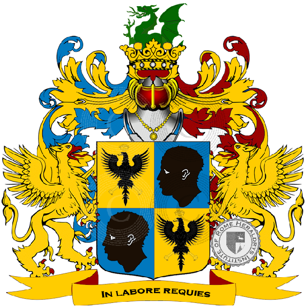 Coat of arms of family Giusta