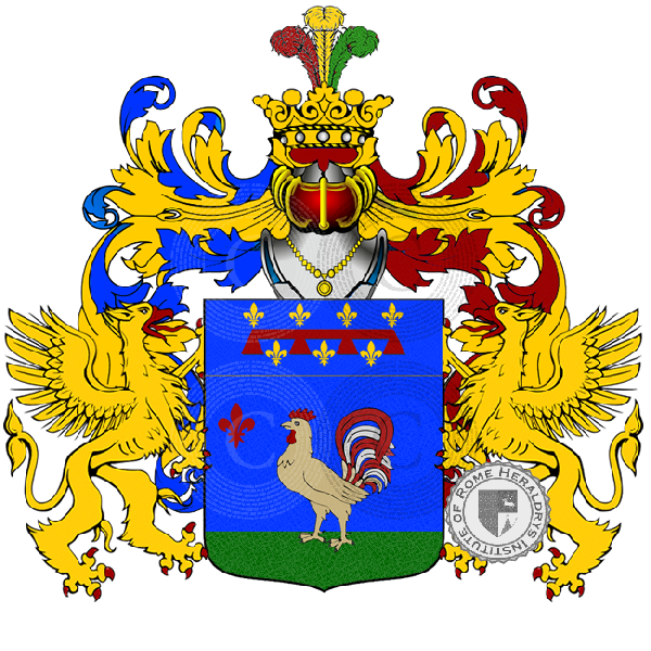 Coat of arms of family Malluzzi