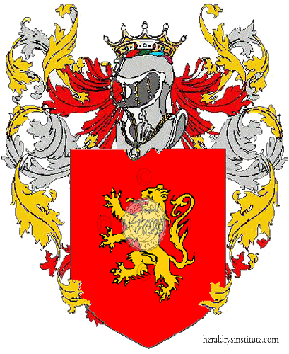 Coat of arms of family Fresu