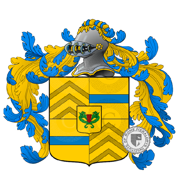 Coat of arms of family Pappalardoconti